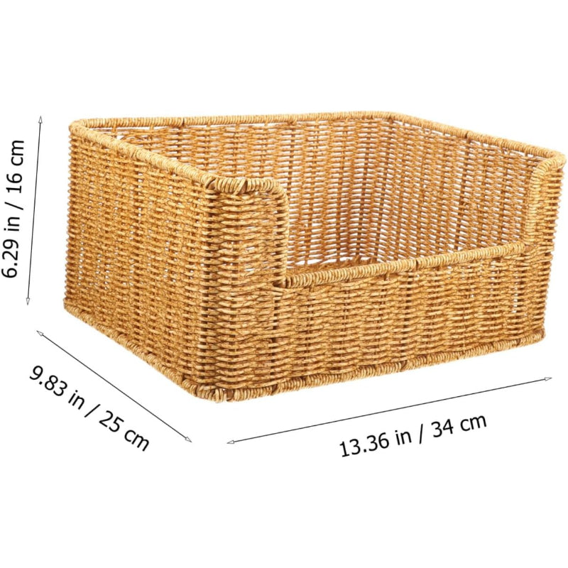 Woven Desk Sundry Storage Basket