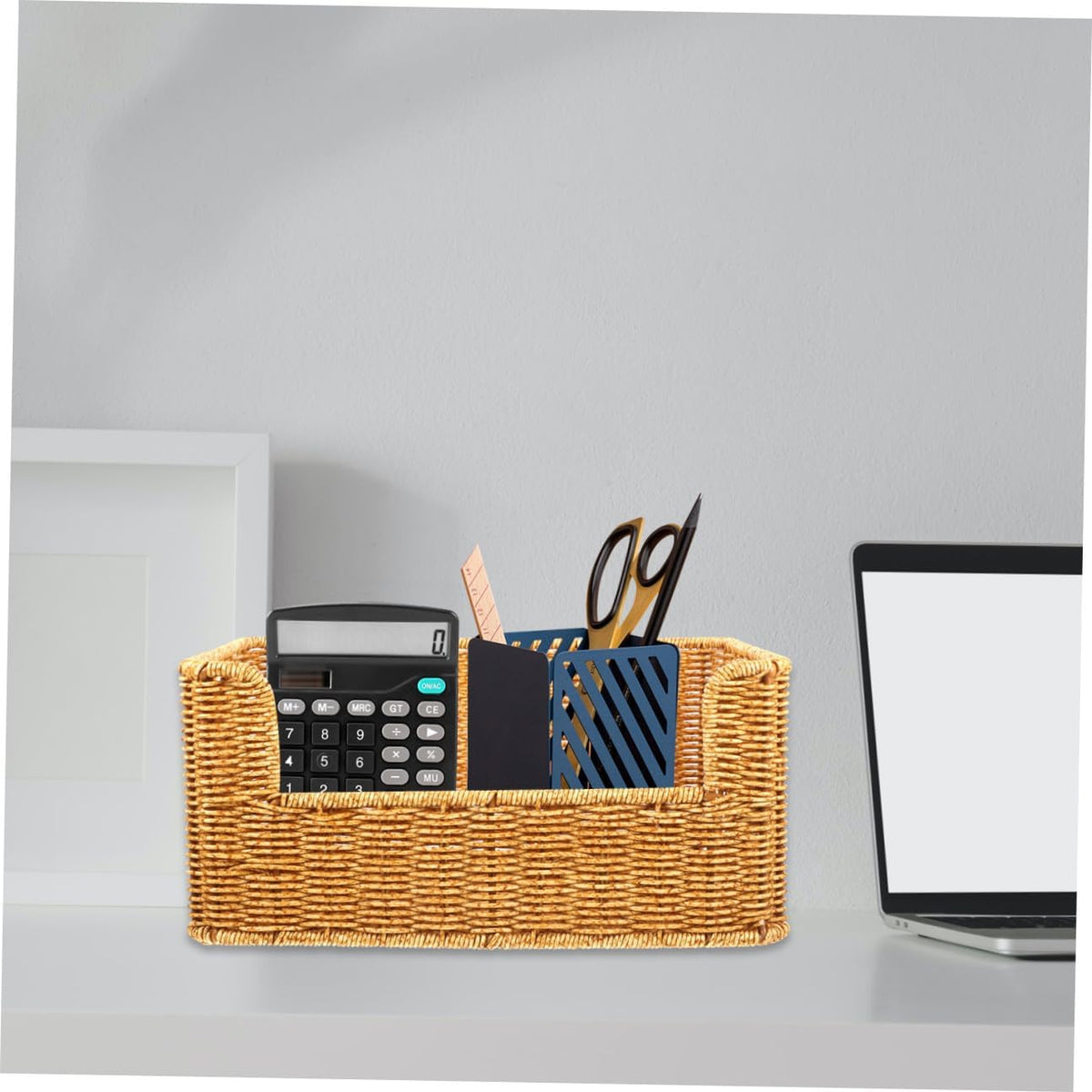 Woven Desk Sundry Storage Basket
