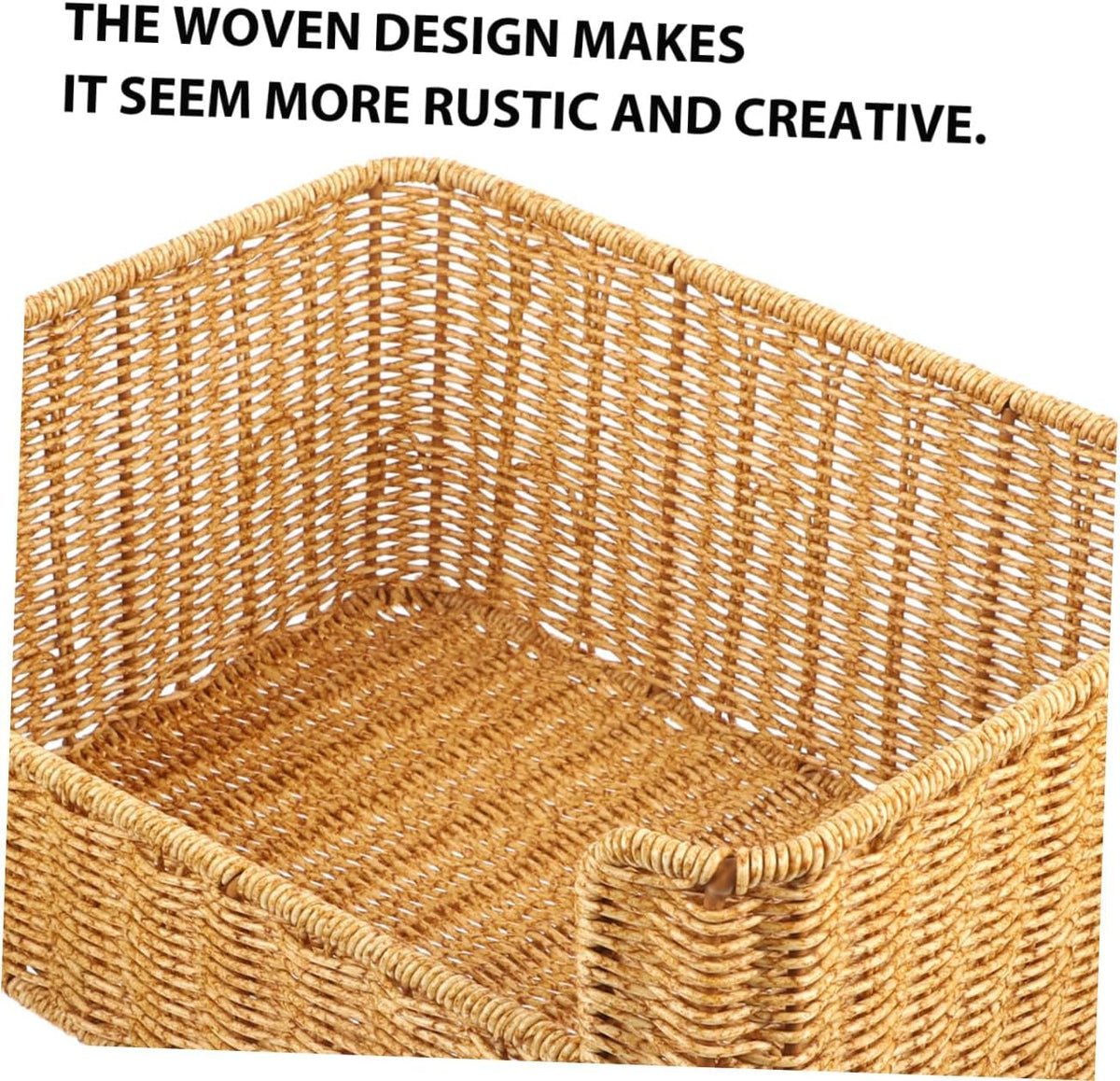 Woven Desk Sundry Storage Basket