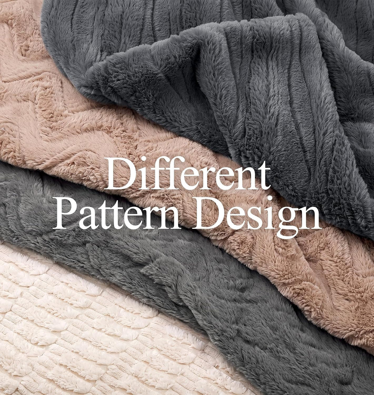 Small Brown Chevron Memory Foam Pouf Ottoman