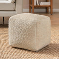16" Handmade Pouf Ottoman for Living Room