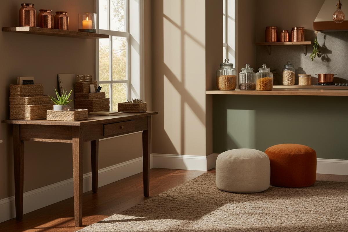 Warm Cozy Home Scene